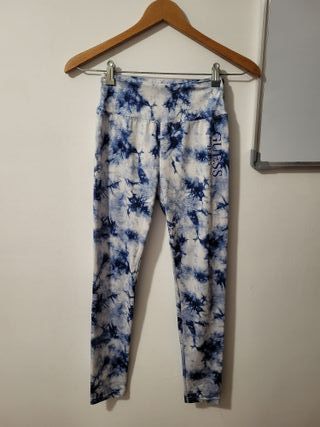Mallas Guess Tie-Dye Azul y Blanco