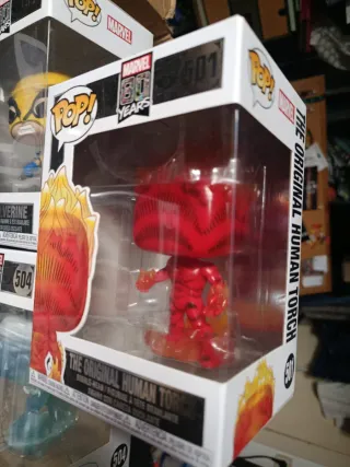 Lote 3 Funko Pop! Iceman Human Torch Wolverine