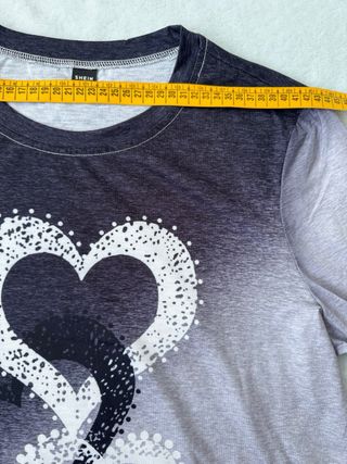 Maglietta Shein maniche lunghe cuore