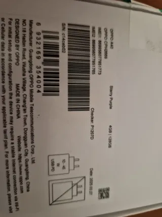 Oppo A40 Teléfono Móvil