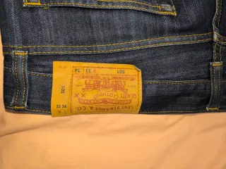 Pantalón Levis 501 Azul