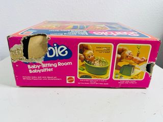 Barbie Habitación Niñera Mat 1987