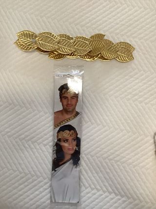 Disfraz diosa griega niña 8–10 años con accesorios