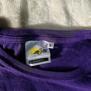 Maglietta Viola con Stemma Firenze