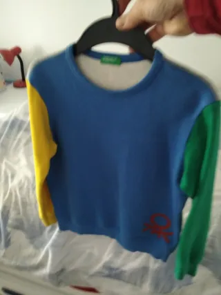 Jersey Benetton Talla 8-10 Años