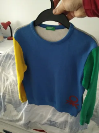 Jersey Benetton Talla 8-10 Años