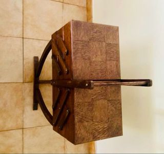 Costurero vintage de madera