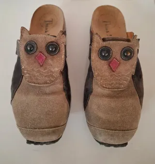 Zuecos de piel Think! Talla 37