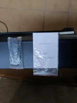 Estufa Chimenea Eléctrica Negra