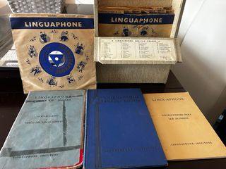 Curso de inglés Linguaphone 16 vinilos
