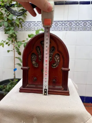 Radio Vintage Madera Pequeña