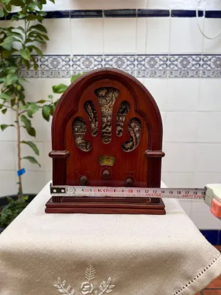 Radio Vintage Madera Pequeña