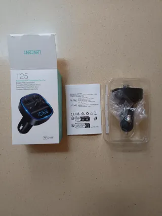 Transmisor FM Bluetooth T25 para Coche