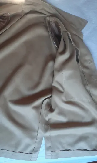 Camisa Chaqueta Beige/Camel Vintage