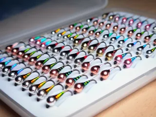 Caja 80 perdigones pesca