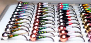 Caja 80 perdigones pesca