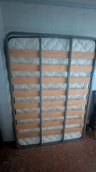 Somier y colchón viscoelástico