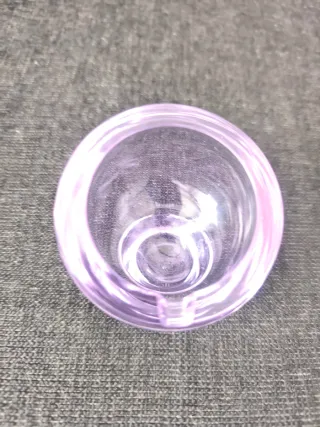 2 Ceniceros de cristal Neodimio Vintage