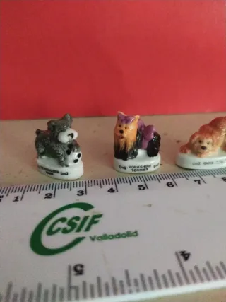Figuras Perros Miniatura Porcelana
