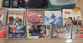 Consola PSP 3000 Slim + 12 Juegos