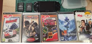 Consola PSP 3000 Slim + 12 Juegos