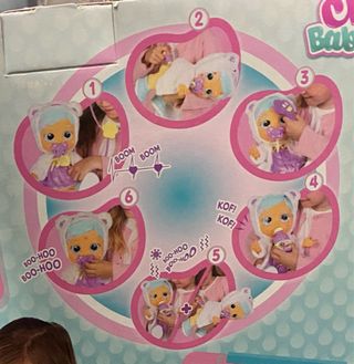 Bebe Llorón Dressy Kristal esta malita.