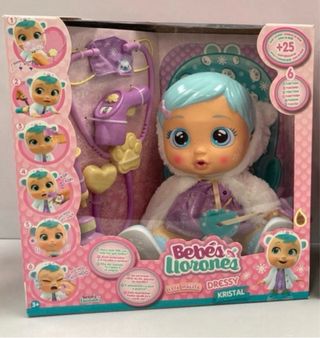 Bebe Llorón Dressy Kristal esta malita.