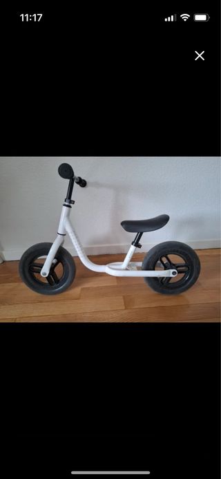 Bici di equilibrio bianca Decathlon