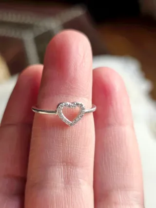 Anillo Corazón Plata 925 auténtica Colombiana 🇨🇴