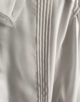 Camisa ASOS DESIGN Jaretas Blanca