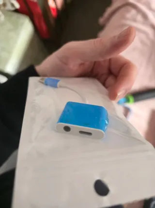 Adaptador Minijazz Carga/Auricular Blanco