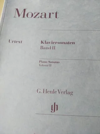 Sonatas para piano de Mozart