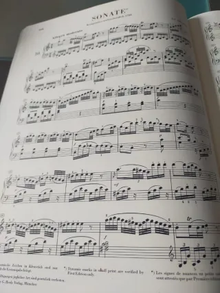 Sonatas para piano de Mozart