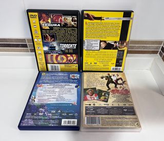Lote 4 Películas DVD (Español)
