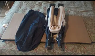 Lettino da campeggio Bebeduel  usato ma perfetto