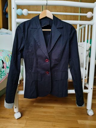 Americana azul marino oscuro