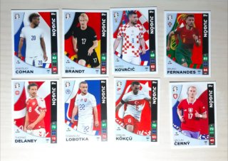 54 Cartas EURO 2024 Lidl Futbol cromos coleccion