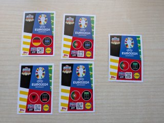54 Cartas EURO 2024 Lidl Futbol cromos coleccion