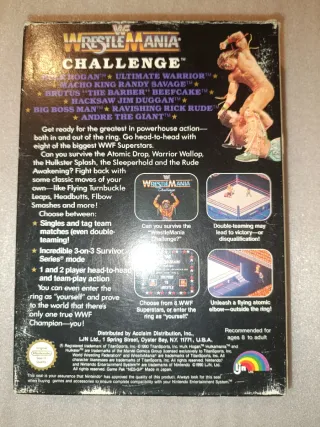 NES - WWF WrestleMania Challenge