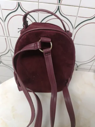 Mochila Morada  granate,Acolchada,