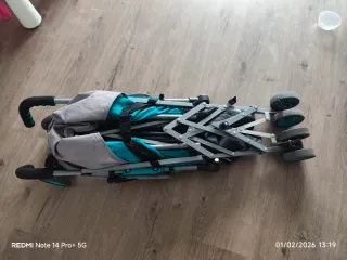 Silla de paseo azul Asalvo