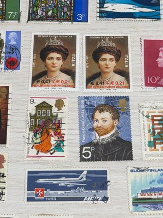 Set francobolli rari