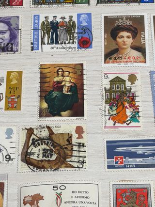 Set francobolli rari