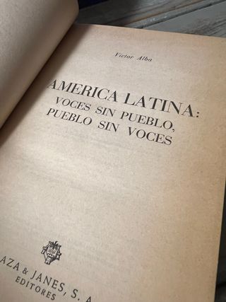 America latina - Victor Alba