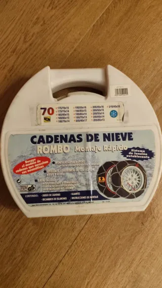 Cadenas de nieve Rombo Montaje Rápido