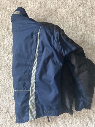 Chaqueta de moto con protecciones para mujertallaS