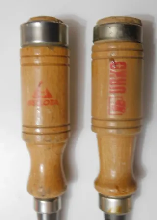 Gubia y formón, 26 y 30 mm