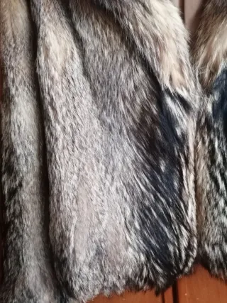 Chaqueta Piel Zorro Auténtica