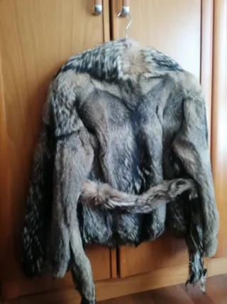 Chaqueta Piel Zorro Auténtica