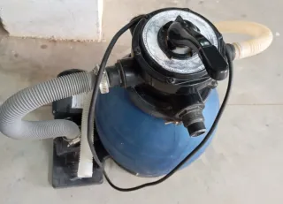 Depuradora de arena para piscina